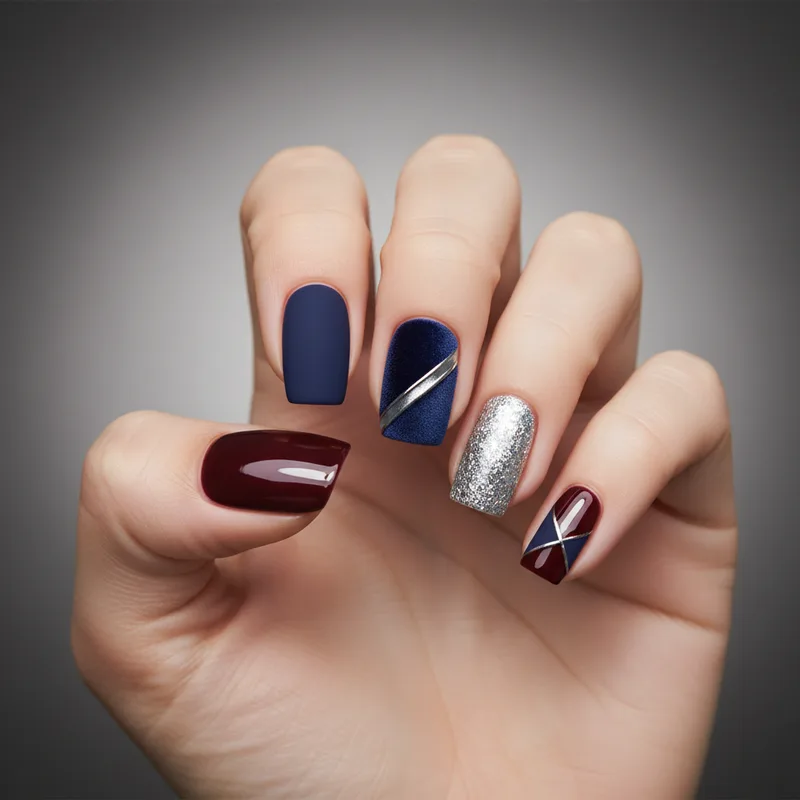 Nail art hiver 2025 : couleurs, tendances et idées de manucure